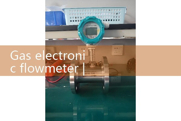 Gas electronic flowmeter
