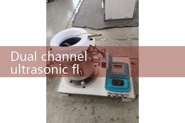 Dual channel ultrasonic flowmeter
