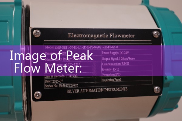 Image of Peak Flow Meter: Detailed Visual Aid Mapping Scales, Pointers, and Mouthpiece Medical Parts