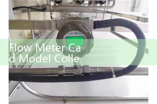 Flow Meter Cad Model Collections: 3D STEP Files for Flanged and Threaded Transmitters